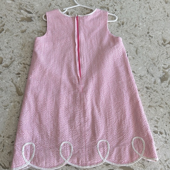 Seersucker Shift Dress - Picture 2 of 3